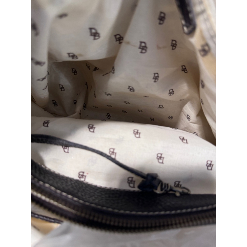 Dooney & Bourke Beige and Brown Satchel Handbag - Picture 16 of 16